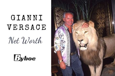 giani versace|gianni versace net worth at death.